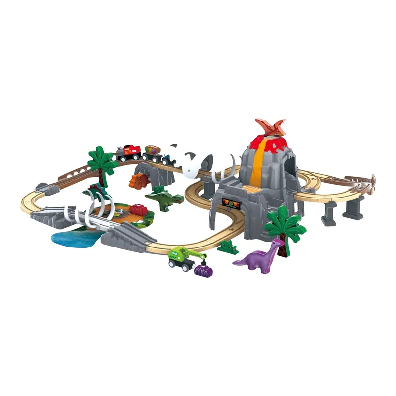 Hape Hape Dino-Eisenbahn-Abenteuer, Mehrfarbig, – Produktbild 1 von 1