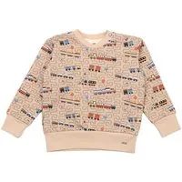 Walkiddy Ökologisches Kinder-Sweatshirt Tiny Trains von Walkiddy - GOTS-zertifiziert, Bio-Baumwolle, allergikerfreundlich & Fair Trade – Produktbild 1 von 1