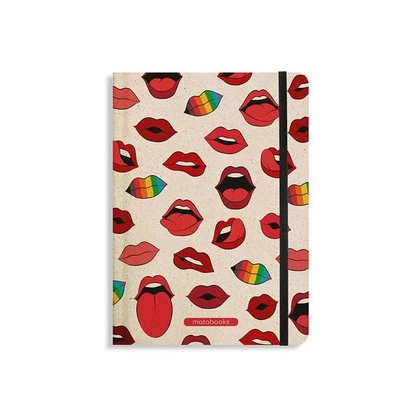 matabooks® matabooks® Nachhaltiges A5 Notizbuch/Journal/Schreibheft aus Süßgraspapier – Nari (punktiert), Life, – Produktbild 1 von 3