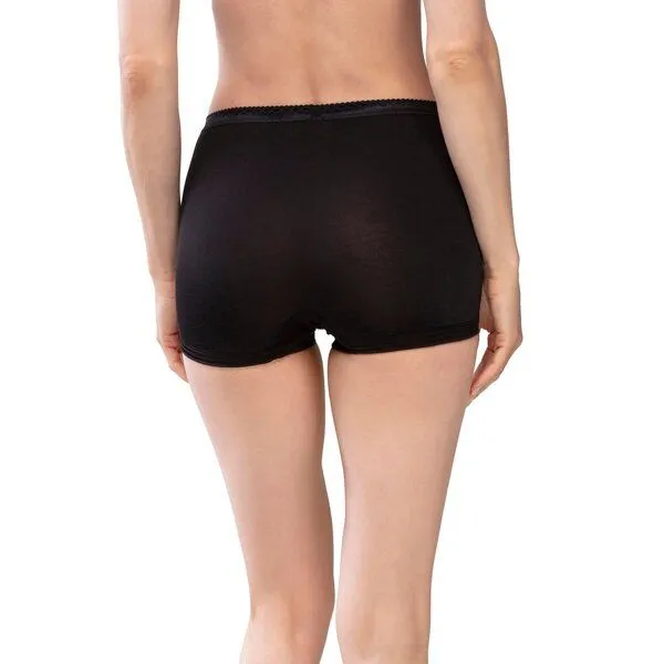 mey 2x Damen Hipster Panty Mey Lights aus PIMA Baumwolle 89206, Schwarz, – Produktbild 2 von 2