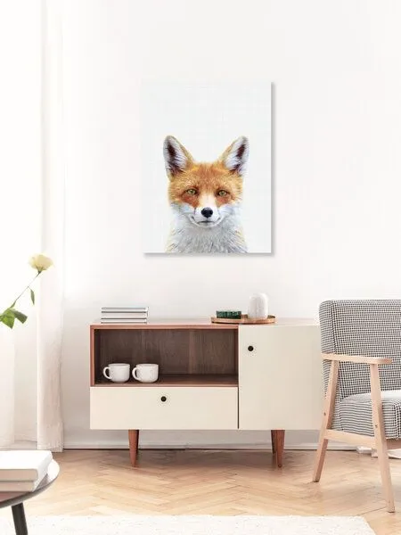 Photocircle Photocircle Poster / Leinwandbild - Fox – Produktbild 3 von 4