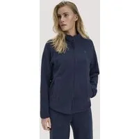 hessnatur hessnatur Fleece Jacke Relaxed ACTIVE LIGHT aus Bio-Baumwolle, Mitternachtsblau, – Produktbild 2 von 8