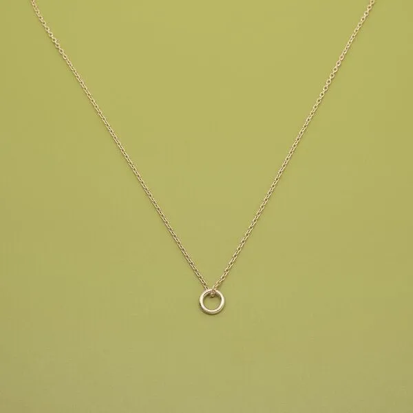 fejn jewelry fejn jewelry Kette 'small circle', Silber, – Produktbild 3 von 3
