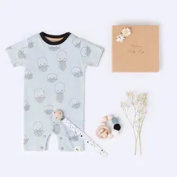 NoniKids Berlin NoniKids Berlin NoniKids Geschenkebox *Baby Cool Sea* I GOTS & Bio – Produktbild 1 von 1
