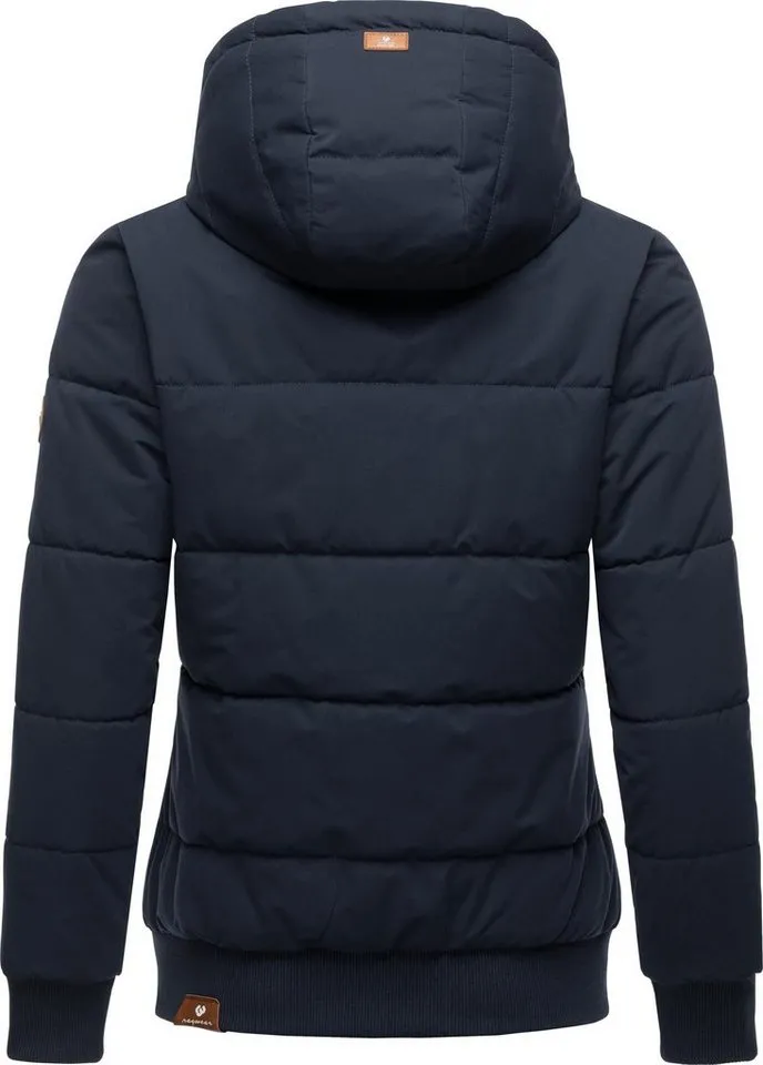 ragwear ragwear Steppjacke Nuggys Solid stylische und taillierte Winterjacke, Blau, – Produktbild 4 von 4