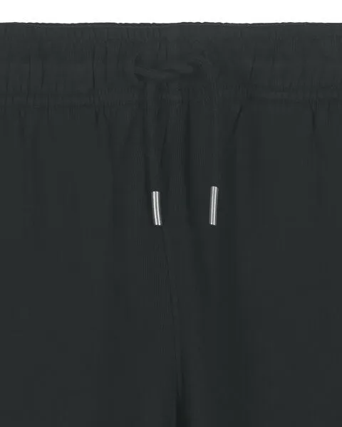 THE FACE OF ELEMENTS The Face of Elements Playful Peak Relaxed Fit Kids Sweatpant aus 100% Bio-Baumwolle, Black (schwarz), – Produktbild 1 von 4