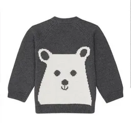 Sense Organics sense-organics Baby Strick Sweater *VICTOR* Polar Bear GOTS I Sense Organics – Produktbild 1 von 1