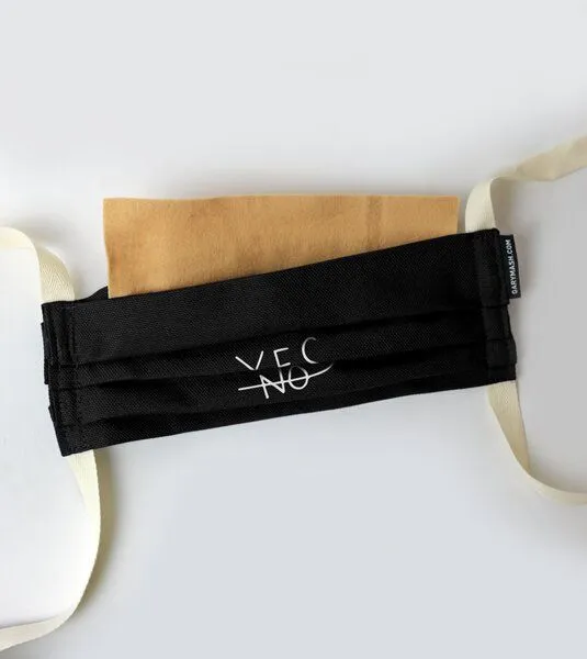 Gary Mash Gary Mash Mund- und Nasen-Maske Eco Denim, doppellagig – Produktbild 6 von 6