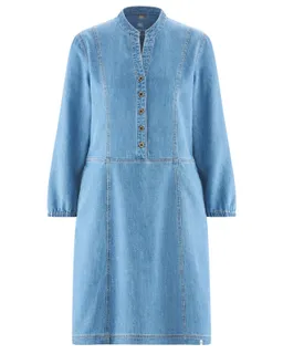 HempAge Hempage Damen vegan Jeanskleid Uniblue – Produktbild 1 von 1