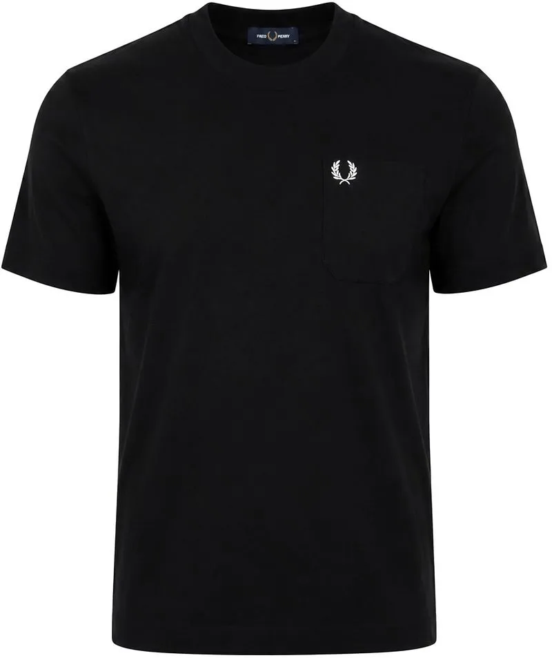 Fred Perry Fred Perry T-Shirt Schwarz - Größe XL, Schwarz, – Produktbild 2 von 5