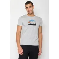 GreenBomb GREENBOMB Nature Forest Happy Guide - Sportliches T-Shirt aus Bio-Baumwolle / hochwertiger Print / GOTS / Fair & Vegan – Produktbild 1 von 1