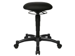 Topstar Topstar Rollhocker 'Balance fit' Bezug 100 % PP schwarz – Produktbild 1 von 1