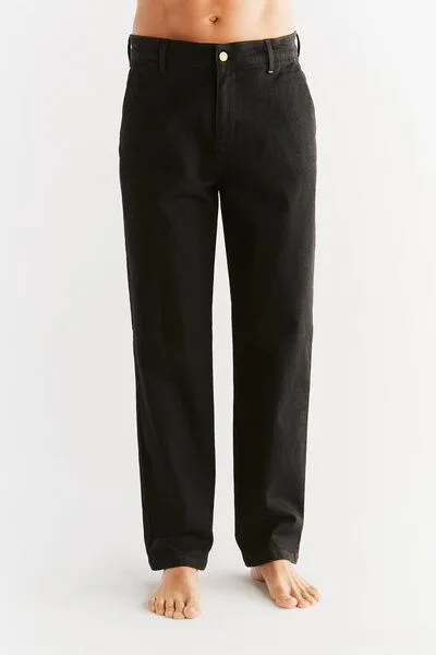 Evermind Evermind M's Chinos-MR8010, Coal black, – Produktbild 3 von 4