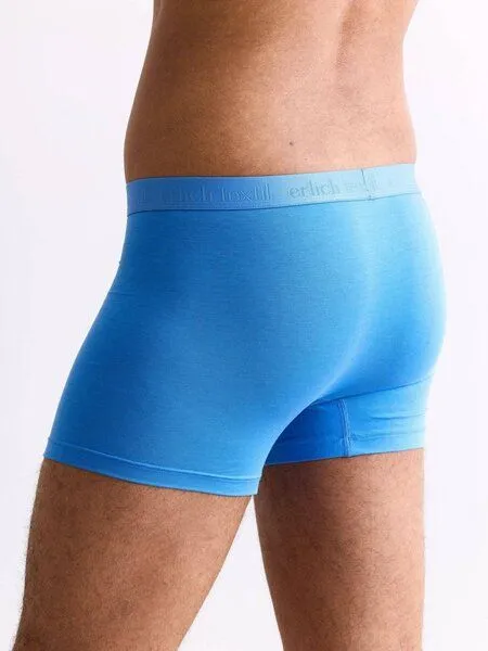 erlich textil erlich textil Light Touch Pants im 3er Pack, enge Boxershorts aus weichem Modal, made in Europe, Kobaltblau, – Produktbild 2 von 7
