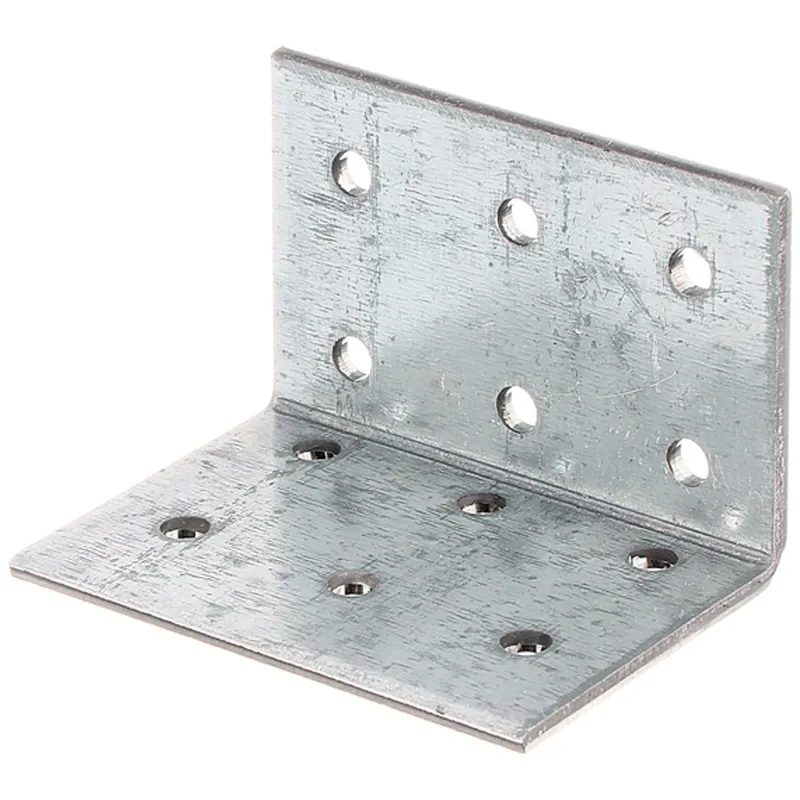 Alberts ALBERTS Lochplattenwinkel, sendzimirverzinkt, TxHxB 40x40x60 mm – Produktbild 1 von 1