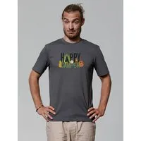 watapparel watapparel T-Shirt Unisex Happy Camper, Anthracite, – Produktbild 1 von 1