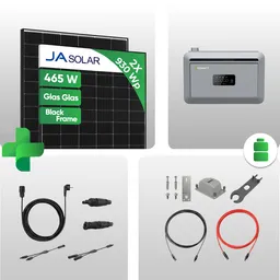 Growatt Balkonkraftwerk 930W mit NEXA 2000 Speicher 2 kWh | Mini PV Anlage Steckdose | Ja Solarmodule  - inkl. 0 % MwSt. für Privatkunden – Produktbild 1 von 1