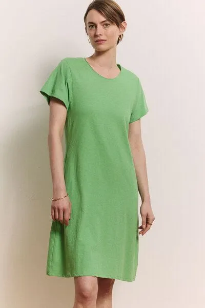 Tranquillo Tranquillo Jerseykleid Inoaa aus Leinen - peppermint green – Produktbild 3 von 6