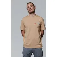 watapparel watapparel T-Shirt Unisex Make love not war, Latte, – Produktbild 1 von 1