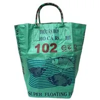Beadbags Beadbags Kleine Universaltasche / Wäschesack aus recycelten Reissack Ri9.2, Mittelgrün, – Produktbild 1 von 1