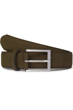 Will's Vegan Store Will's Vegan Store Herren vegan Herren Classic 3,5cm Gürtel Dunkelbraun Veganes Wildleder – Produktbild 1 von 1