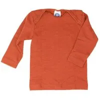 Cosilana Cosilana Baby Schlupfhemd Wolle Seide, Orange, – Produktbild 1 von 1
