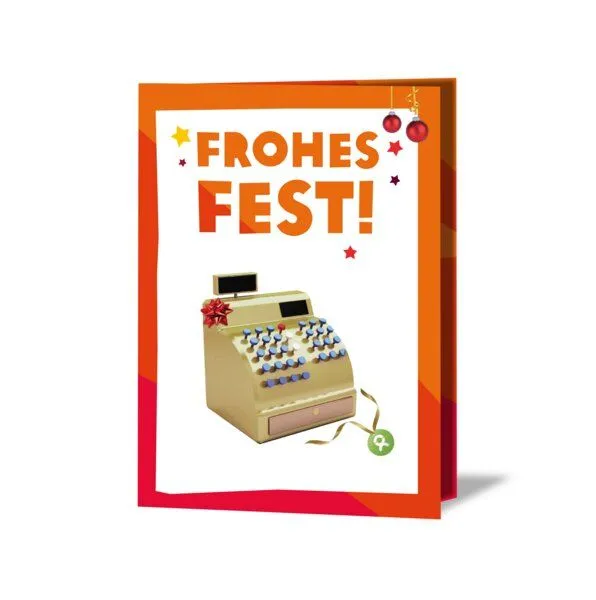 OxfamUnverpackt OxfamUnverpackt Spenden-Geschenk "Existenzgründung für Frauen" (Weihnachtskarte mit Magnet) – Produktbild 2 von 2
