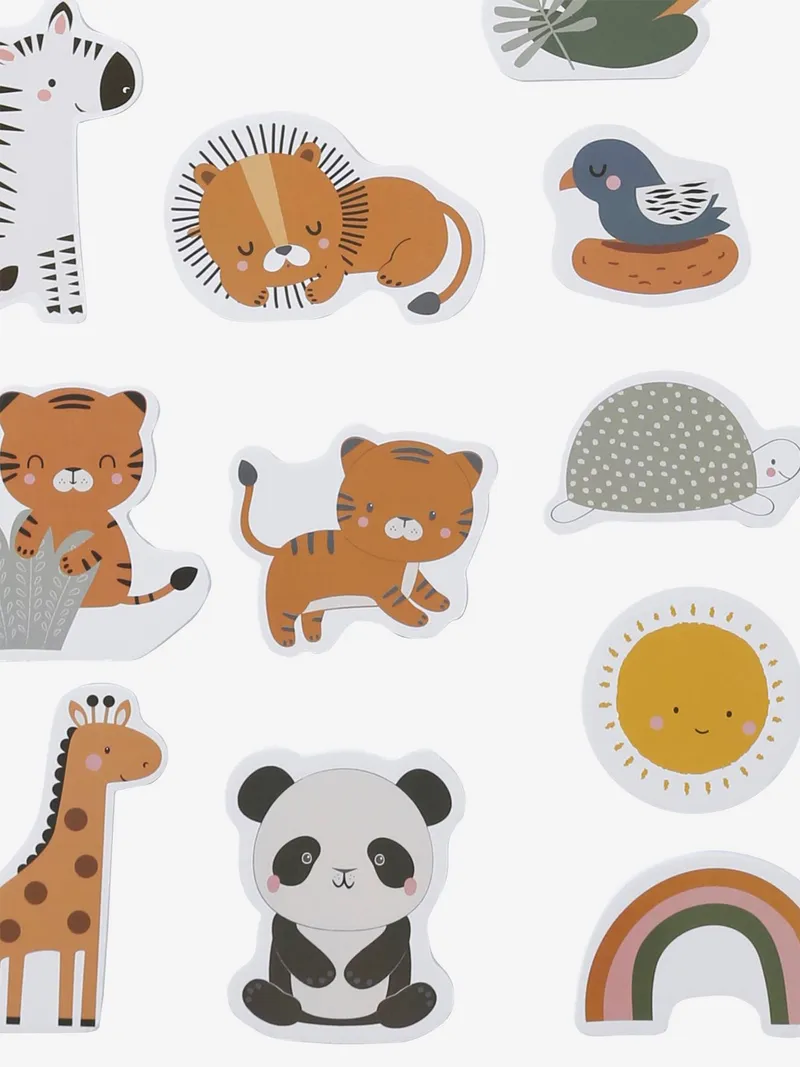 Vertbaudet Baby Badewannen-Sticker TANSANIA, Gelb, – Produktbild 3 von 3