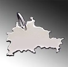 S.W.w. Schmuckwaren S.W.w. Schmuckwaren Berlin Kettenanhänger in 925 Silber – Produktbild 2 von 2