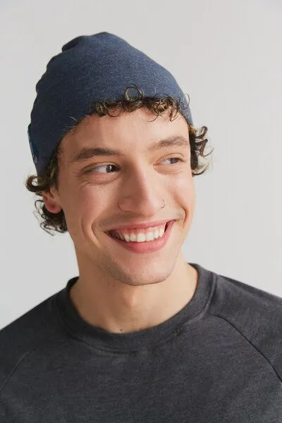 True North Unisex Beanie mit recyceltem Polyester True North T3000, Navy, – Produktbild 1 von 4