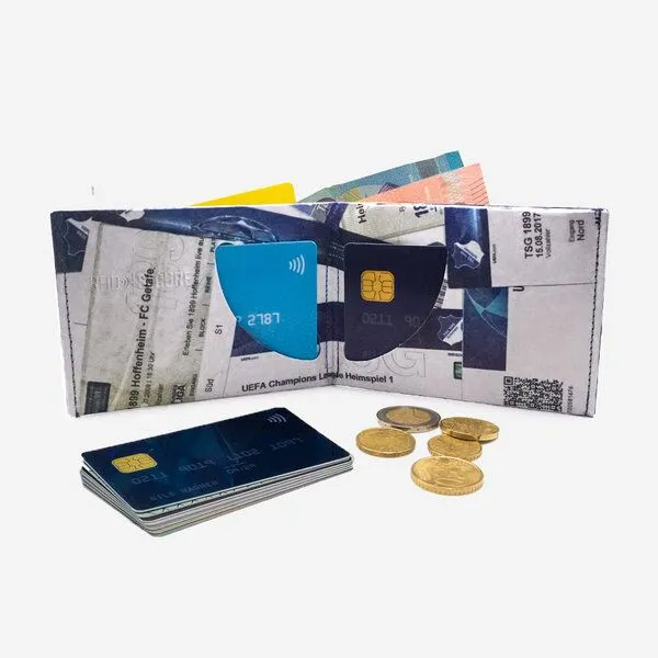 paprcuts paprcuts RFID Portemonnaie, Tsg hoffenheim (blau weiß), – Produktbild 3 von 3