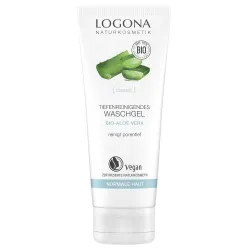 LOGONA LOGONA Vitalisierendes Waschgel mit Aloe Vera & Rose – Produktbild 2 von 2