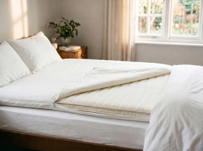 allnatura allnatura Topper-Encasing "Amparo" | 180x200 cm – Produktbild 2 von 2