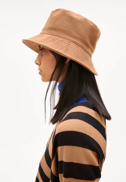 ARMEDANGELS ARMEDANGELS FJAARN CORDUROY Unisex Bucket Mütze Regular Fit aus Bio-Baumwoll Mix, Cedar wood, – Produktbild 1 von 4