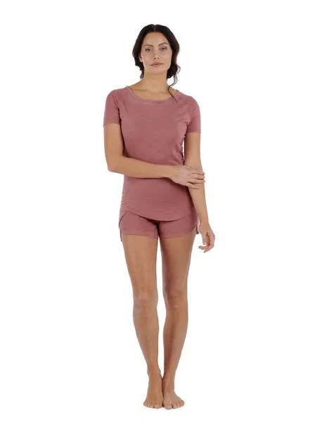 Dagsmejan Dagsmejan Damen Shorts Balance, Sunrise rose (pink), – Produktbild 3 von 4