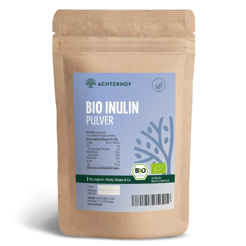 vom Achterhof Agaven Inulin Pulver Bio (500g) – Produktbild 2 von 2