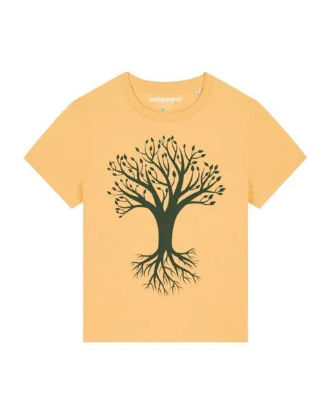 watapparel watapparel T-Shirt Frauen Baum, Nispero, – Produktbild 1 von 4