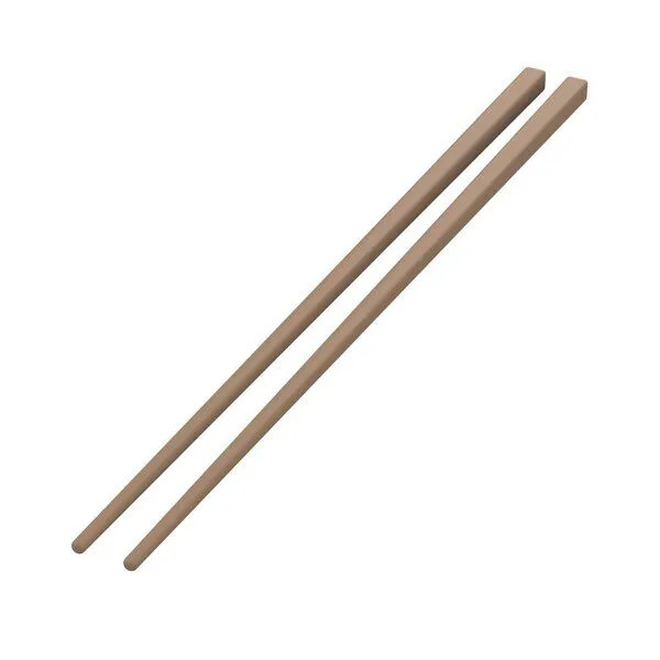 REuse REuse Essstäbchen take away 2er Set - Besteck to go, Beständiges braun, – Produktbild 1 von 3