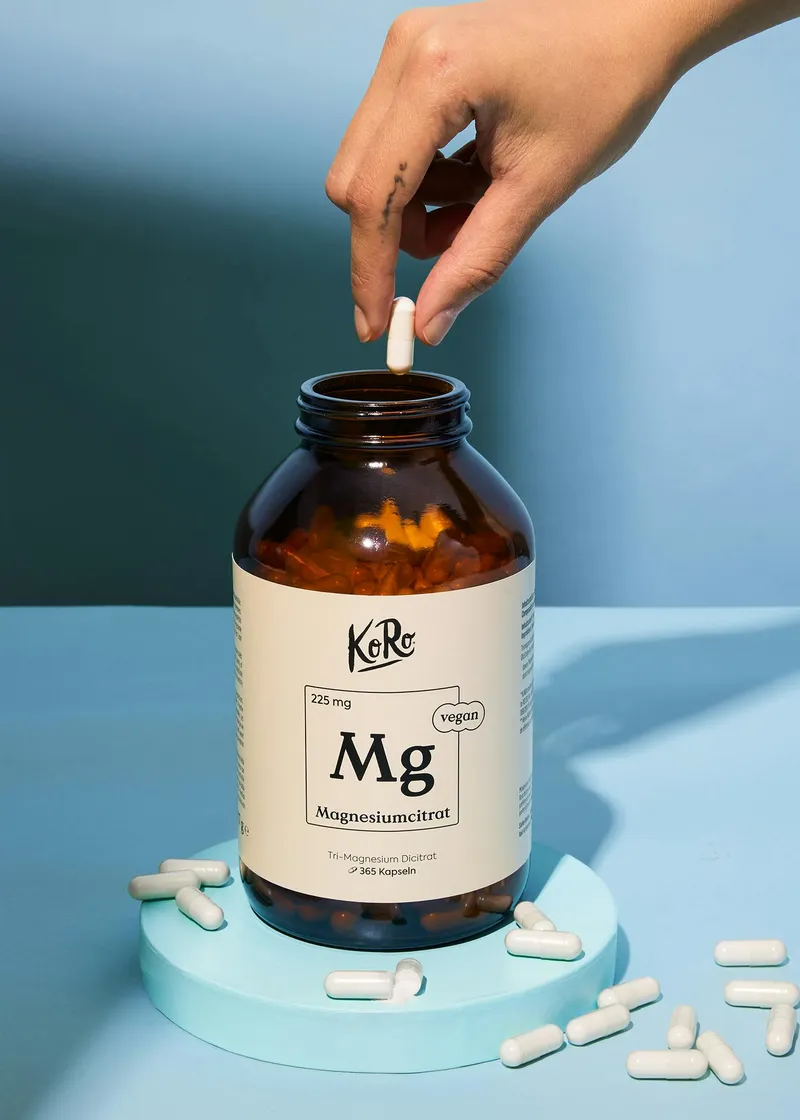 KoRo Magnesiumcitrat Kapseln 365 Stück – Produktbild 5 von 5