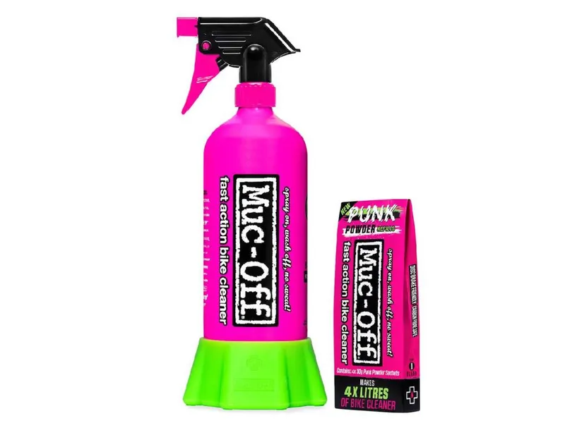 Muc-Off Muc-Off Bottle For Life Bundle mit 4x Punk Powder - Nachhaltiges Fahrrad-Reinigungsset – Produktbild 2 von 2