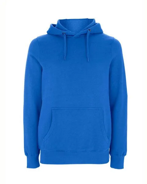 Earth Positive Earth Positive Unisex Pullover Hoody Kängurutasche Bio Baumwolle, Bright blue, – Produktbild 1 von 4