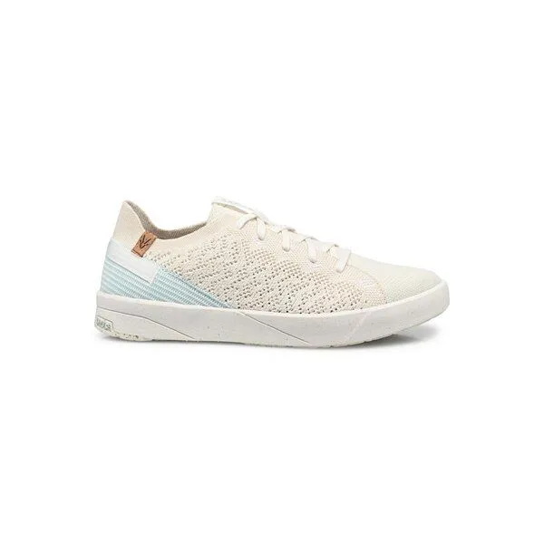 SAOLA SAOLA Cannon Knit 3 W - Vegane Sneakers - ultra leicht und komfortabel, White pale blue, – Produktbild 1 von 4
