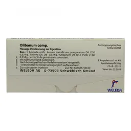 Weleda Olibanum Comp. Ampullen – Produktbild 1 von 1