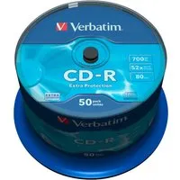 Verbatim Verbatim Rohlinge 'Extra Protection' CD-R, 50 Stk. – Produktbild 1 von 1
