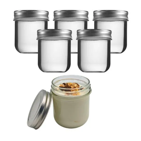 mikken mikken 6x Dessertglas 220 ml mit Schraubdeckel – Produktbild 1 von 4