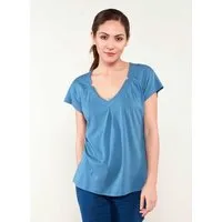 ORGANICATION ORGANICATION T-shirt aus TENCEL und Baumwolle mit längerem Rückenteil – Produktbild 1 von 1
