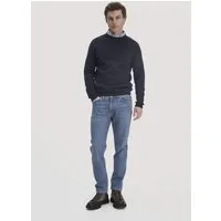 hessnatur hessnatur Jeans BEN Regular Straight aus Bio-Denim, Mittel-blau, – Produktbild 2 von 6