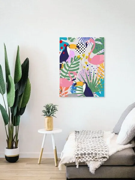 Photocircle Photocircle Poster / Leinwandbild - Tropical Spring – Produktbild 4 von 4