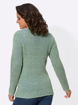 Witt Stehkragenpullover eucalyptus-mittelblau – Produktbild 1 von 1