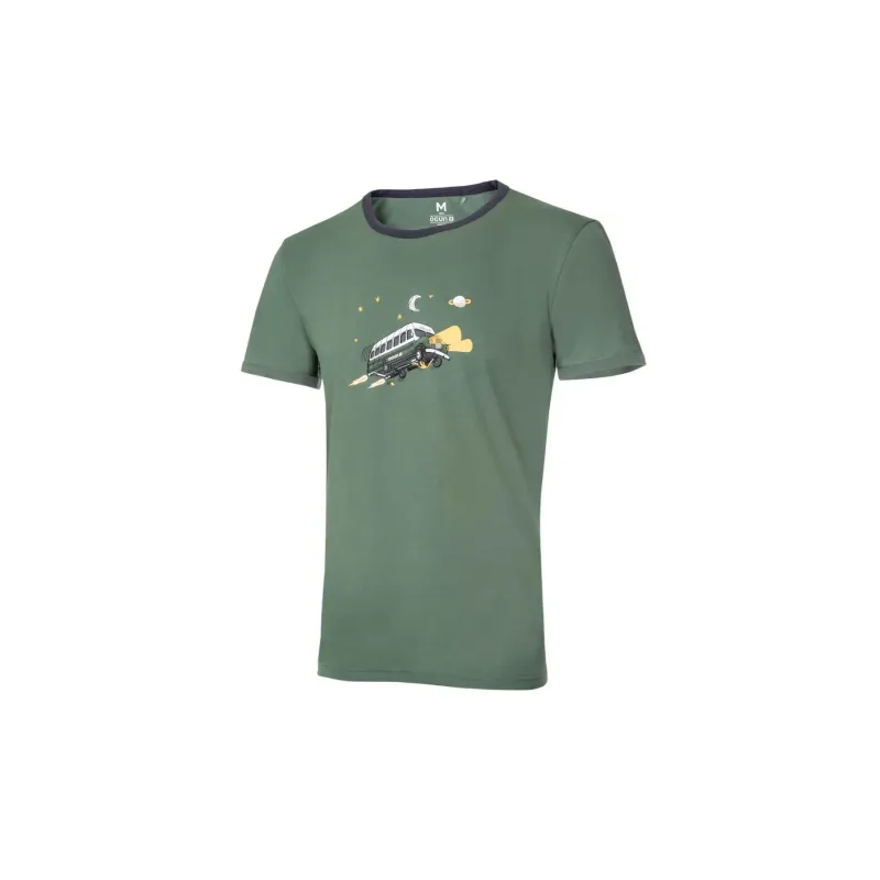 Ocun T-Shirt Ocun Classic T Organic Magic Bus, Vert, – Produktbild 2 von 2